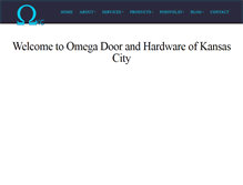 Tablet Screenshot of omega-kc.com